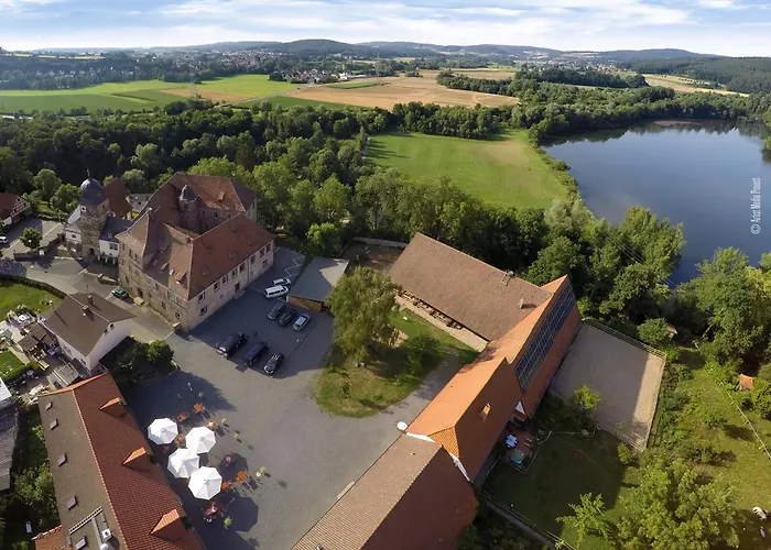Schlossgut Franken - Doppelzimmer Schlossblick *